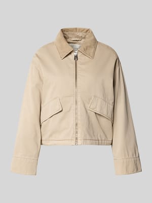 Oversized Bomberjacke aus reiner Baumwolle Shop The Look MANNEQUINE
