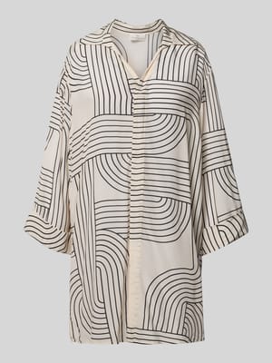 Relaxed Fit Bluse aus Viskose Shop The Look MANNEQUINE