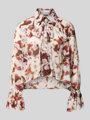 Bluse mit Schleife Modell 'VAELIE' Shop The Look MANNEQUINE