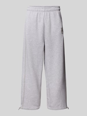 Wide Leg Sweatpants mit Label-Print Shop The Look MANNEQUINE