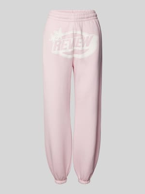 Sweatpants mit elastischem Bund Shop The Look MANNEQUINE