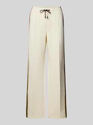 Joggingbroek met elastische band en tunnelkoord Shop The Look MANNEQUINE