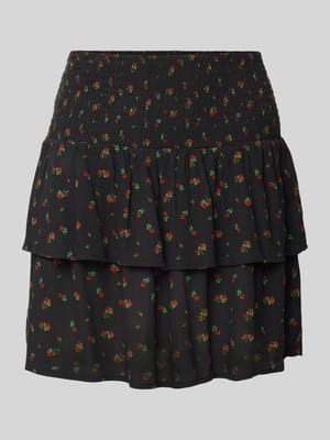 Minirock im Double-Layer-Look Shop The Look MANNEQUINE