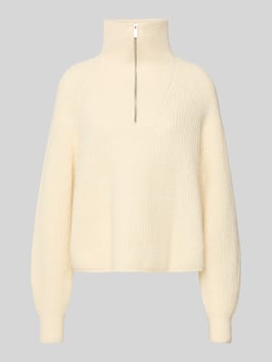 Regular fit pullover met wol en alpaca, model 'Poy Shop The Look MANNEQUINE