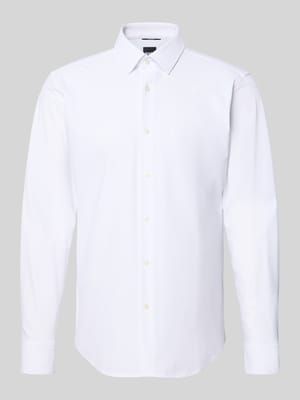 Regular Fit Businesshemd mit Kentkragen Modell 'JOE' Shop The Look MANNEQUINE