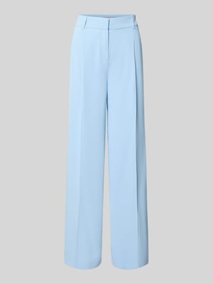 Szerokie spodnie materiałowe z zaprasowanymi kantami Shop The Look MANNEQUINE