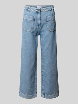 Cropped Jeans mit aufgesetzten Taschen Shop The Look MANNEQUINE