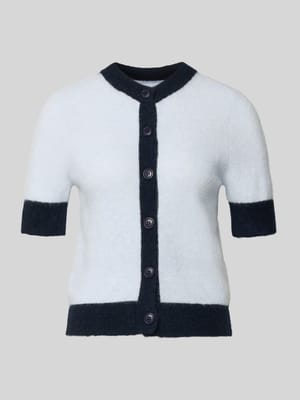 Regular Fit Cardigan aus Woll-Alpaka-Mix Modell 'Sanoura' Shop The Look MANNEQUINE