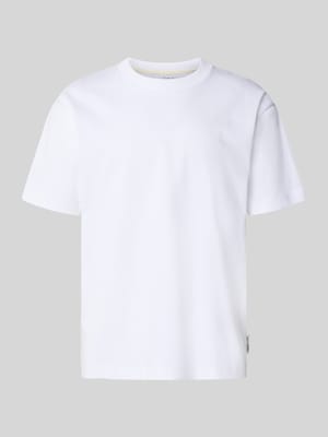 t-shirt o kroju relaxed fit z czystej bawełny Shop The Look MANNEQUINE