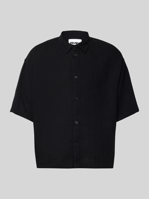 Vrijetijdsoverhemd van mousseline Shop The Look MANNEQUINE