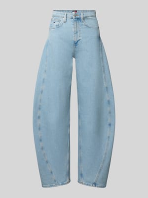 Barrel Jeans aus Baumwoll-Mix Modell 'ELLA' Shop The Look MANNEQUINE