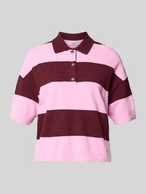 Koszulka polo o kroju regular fit z mieszanki bawełny Shop The Look MANNEQUINE