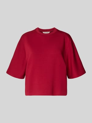 T-shirt o kroju relaxed fit z okrągłym dekoltem model 'Maelee' Shop The Look MANNEQUINE