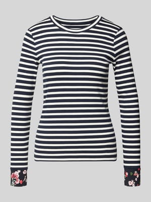 Slim Fit Longsleeve aus Baumwoll-Mix Shop The Look MANNEQUINE
