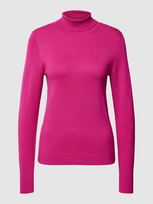 Strickpullover mit Rollkragen Modell 'PIMBA' Shop The Look MANNEQUINE