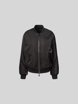 Regular Fit Bomberjacke mit Stehkragen Shop The Look MANNEQUINE