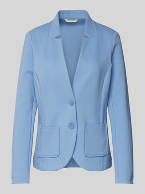 Regular fit blazer met katoen Shop The Look MANNEQUINE