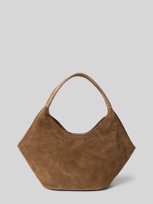 Handtasche aus Rindsleder mit kurzen Tragegriffen Shop The Look MANNEQUINE