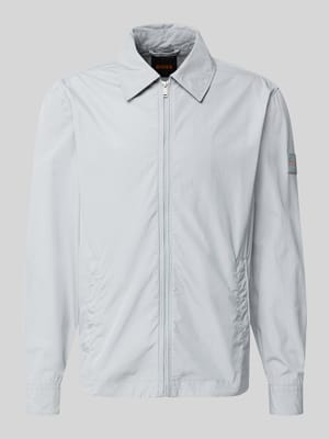 regular fit overshirt van puur katoen model 'LUTTI' Shop The Look MANNEQUINE