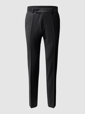 Pantalon met fijn geweven motief  Shop The Look MANNEQUINE