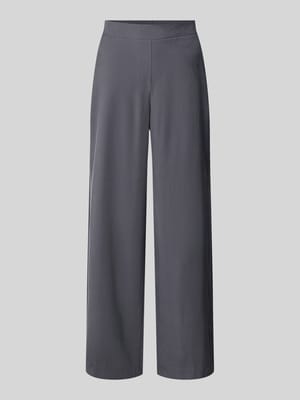 Stoffhose aus Viskose-Mix mit elastischem Bund Shop The Look MANNEQUINE