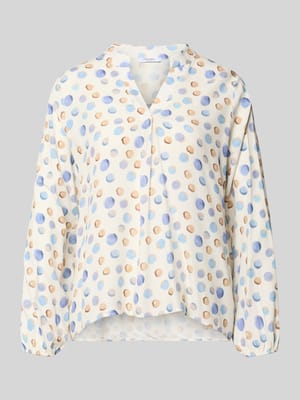 Regular Fit Bluse aus reiner Viskose Modell 'Josy' Shop The Look MANNEQUINE
