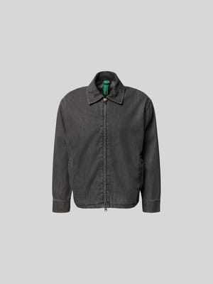 Regular Fit Jeansjacke aus Baumwoll-Mix Shop The Look MANNEQUINE