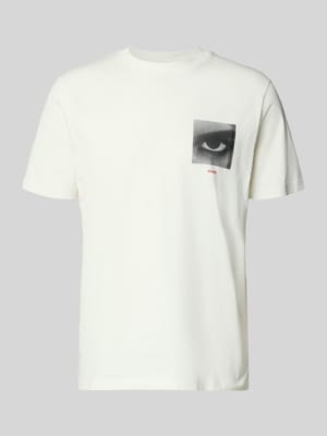 Regular Fit T-Shirt aus reiner Baumwolle Modell 'DEYSS' Shop The Look MANNEQUINE