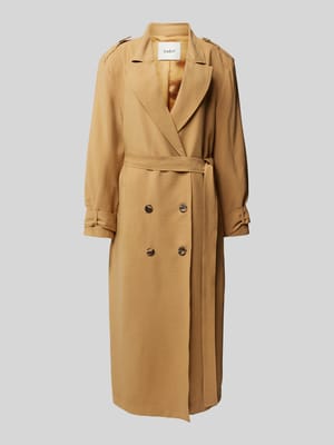 Trenchcoat met strikceintuur, model 'NANA' Shop The Look MANNEQUINE