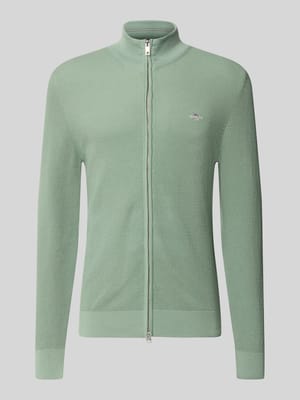 Kardigan rozpinany o kroju regular fit z czystej bawełny Shop The Look MANNEQUINE