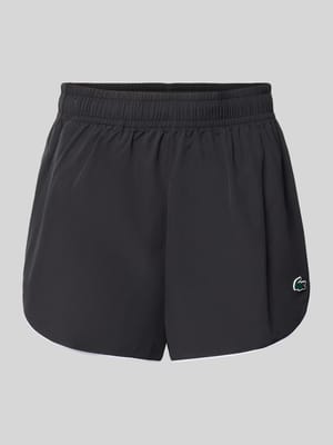Regular Fit Sportshorts mit elastischem Bund Shop The Look MANNEQUINE