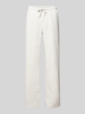 Spodnie dresowe o kroju straight fit z tunelem Shop The Look MANNEQUINE