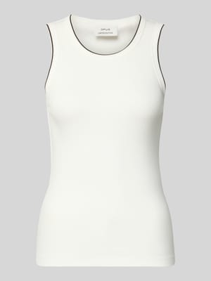 Trägertop in Ripp-Optik Modell 'Ilesso springclub' Shop The Look MANNEQUINE