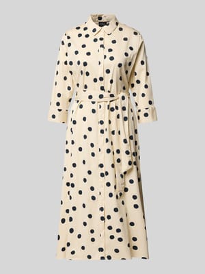 Regular Fit Blusenkleid aus Baumwoll-Mix Shop The Look MANNEQUINE