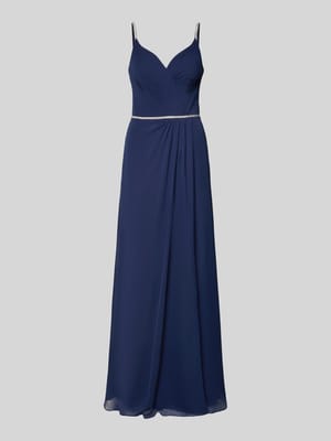 Abendkleid mit Ziersteinen Shop The Look MANNEQUINE