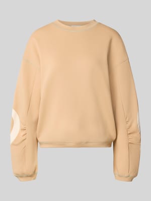 Sweatshirt mit Rundhalsausschnitt Modell 'Gunda' Shop The Look MANNEQUINE