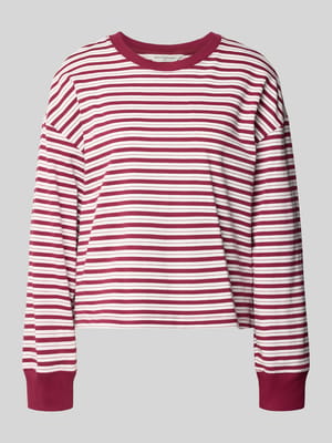 Longsleeve mit Rundhalsausschnitt Modell 'Monde Krestiane' Shop The Look MANNEQUINE