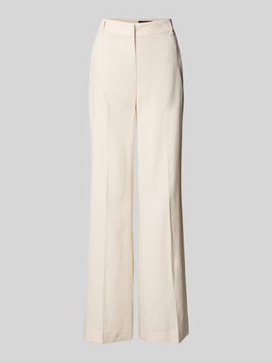 Wide Fit High Waist Stoffhose mit Bügelfalten Shop The Look MANNEQUINE