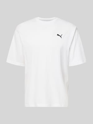 T-Shirt mit Rundhalsausschnitt Shop The Look MANNEQUINE
