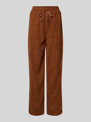 Cordhose mit elastischem Bund Shop The Look MANNEQUINE