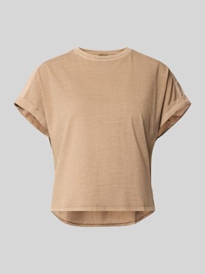 regular fit T-shirt van puur katoen model 'CASANDRA' Shop The Look MANNEQUINE