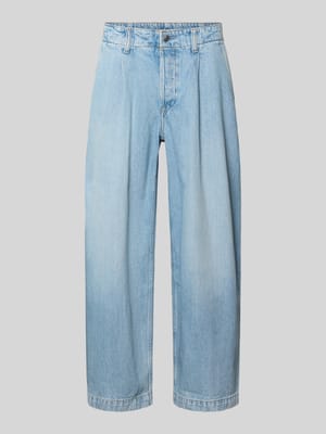 Barrel fit jeans met plooien Shop The Look MANNEQUINE