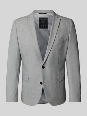 Slim Fit Sakko in feinem Webmuster Shop The Look MANNEQUINE