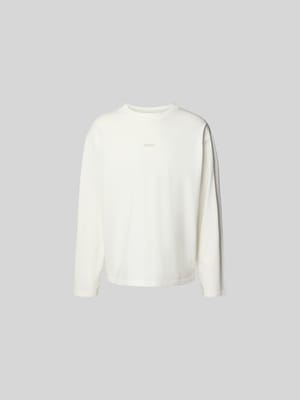 Longsleeve aus reiner Baumwolle Shop The Look MANNEQUINE