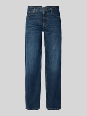 straight fit jeans van puur katoen model 'DOVER' Shop The Look MANNEQUINE