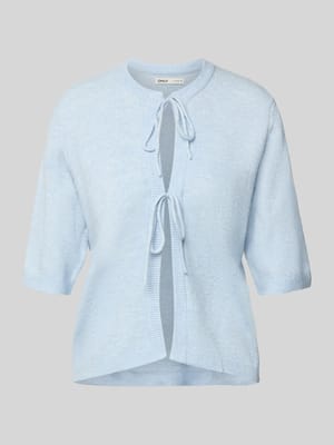 Regular Fit Cardigan mit Schnürungen Modell 'SIMONI' Shop The Look MANNEQUINE