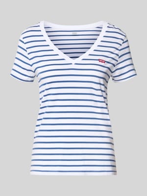 regular fit T-shirt van puur katoen Shop The Look MANNEQUINE