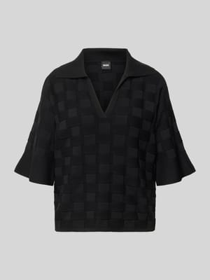 Regular Fit Poloshirt aus Viskose-Mix Modell 'Fapavero' Shop The Look MANNEQUINE