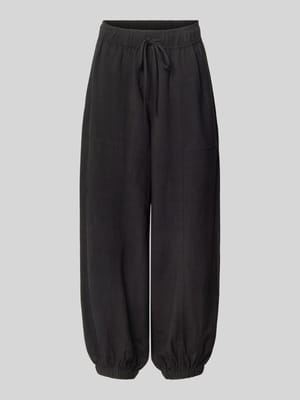 Spodnie o kroju relaxed fit z mieszanka wiskozy model 'Myha' Shop The Look MANNEQUINE
