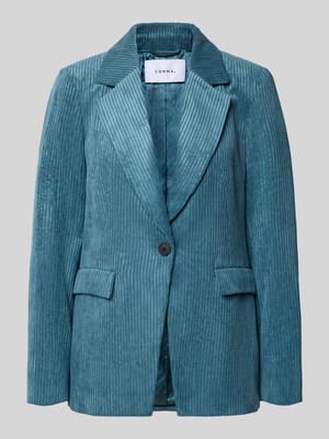 Slim Fit Blazer aus Cord mit Pattentaschen Shop The Look MANNEQUINE
